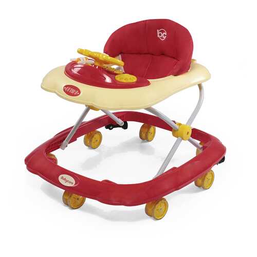 Ходунки Baby Care Optima красные в Кораблик