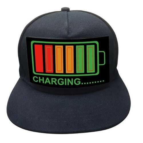 Кепка LIGHT STUFF CHARGING Led звукоактивная в Кораблик
