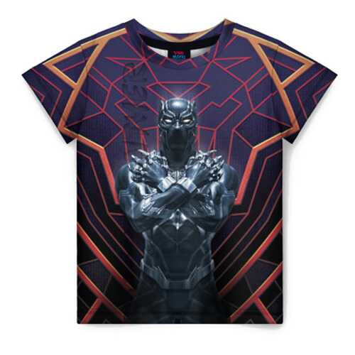 Детская футболка 3D Black panther размер 104 в Кораблик