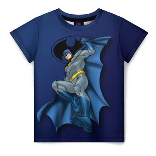 Детская футболка ВсеМайки 3D Batman, Justice League, размер 128 в Кораблик