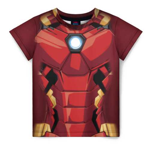 Детская футболка ВсеМайки 3D Iron Man costume, р. 158 в Кораблик
