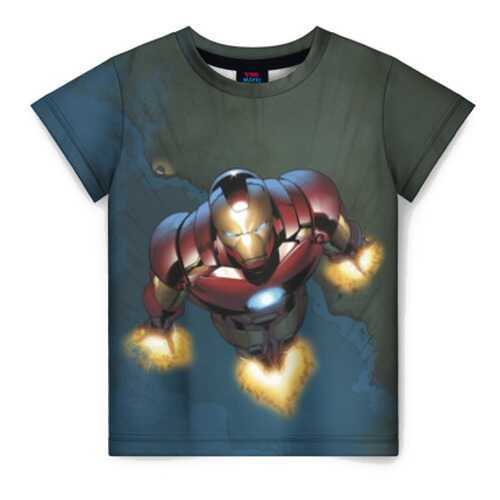 Детская футболка ВсеМайки 3D Iron man, р. 158 в Кораблик