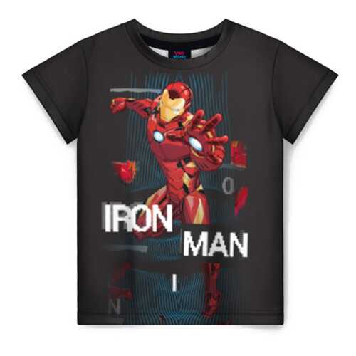 Детская футболка ВсеМайки 3D Iron Man, р. 170 в Кораблик