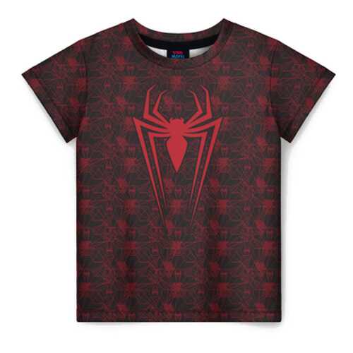 Детская футболка ВсеМайки 3D Spider-Man logo, р. 110 в Кораблик