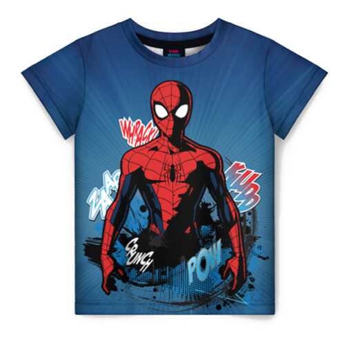 Детская футболка ВсеМайки 3D Spider-man, р. 146 в Кораблик