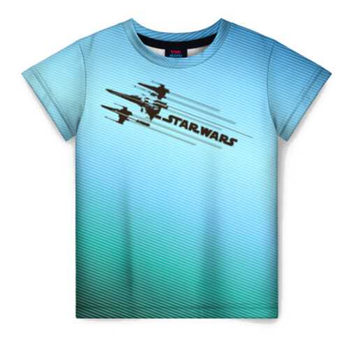Детская футболка ВсеМайки 3D STAR WARS, р. 152 в Кораблик
