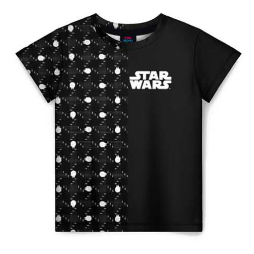 Детская футболка ВсеМайки 3D STAR WARS, размер 104 в Кораблик