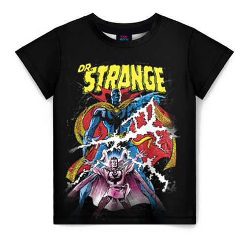 Детская футболка ВсеМайки 3D Strange Tales, размер 122 в Кораблик