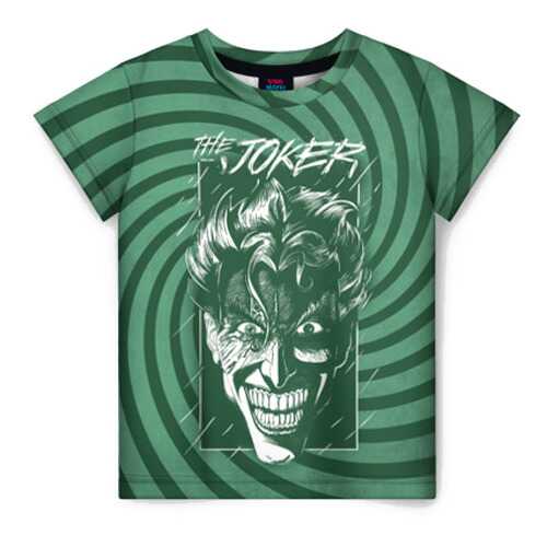Детская футболка ВсеМайки 3D The Joker, размер 98 в Кораблик