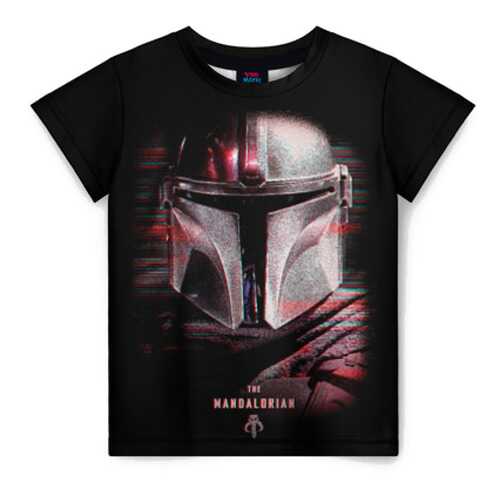 Детская футболка ВсеМайки 3D The Mandalorian, размер 170 в Кораблик