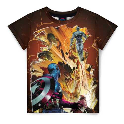 Детская футболка ВсеМайки 3D Ultron, р. 110 в Кораблик