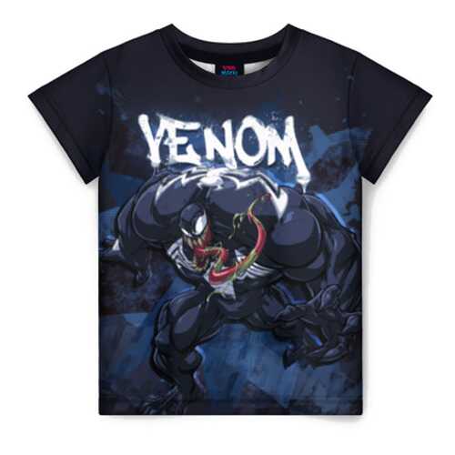 Детская футболка ВсеМайки 3D Venom comics, размер 116 в Кораблик
