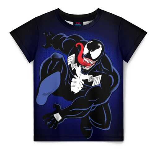 Детская футболка ВсеМайки 3D Venom, размер 146 в Кораблик