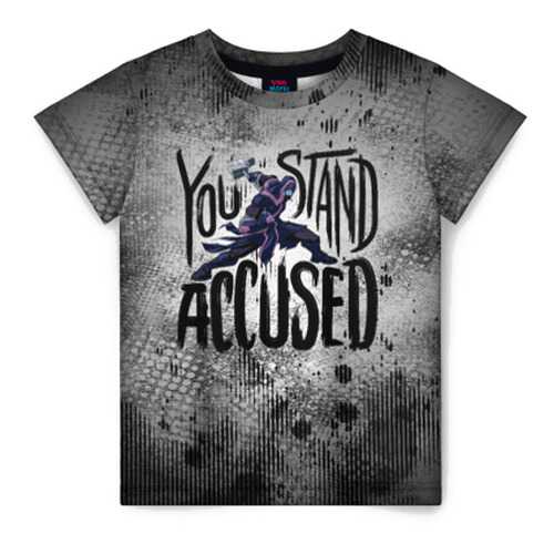 Детская футболка ВсеМайки 3D You stand accused, размер 110 в Кораблик