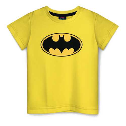 Детская футболка ВсеМайки Batman logo, размер 104 в Кораблик