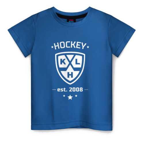 Детская футболка ВсеМайки HOCKEY, размер 104 в Кораблик