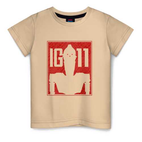 Детская футболка ВсеМайки IG-11 The Mandalorian, размер 116 в Кораблик