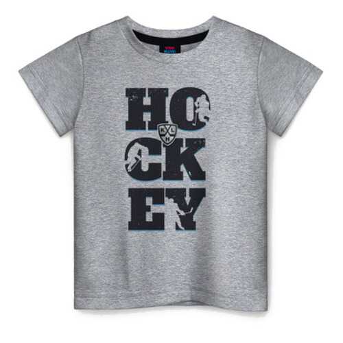 Детская футболка ВсеМайки KHL Hockey, размер 128 в Кораблик