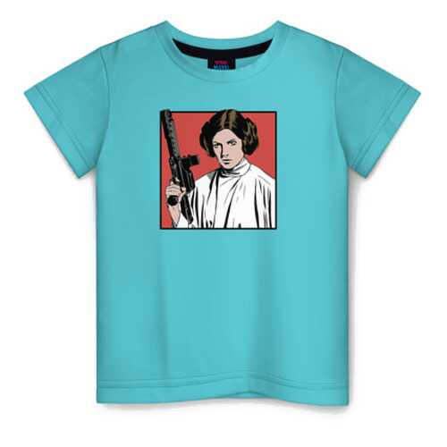 Детская футболка ВсеМайки Leia Organa Solo, размер 116 в Кораблик