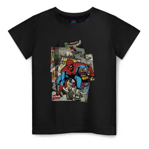 Детская футболка ВсеМайки Spider-man comics, размер 128 в Кораблик