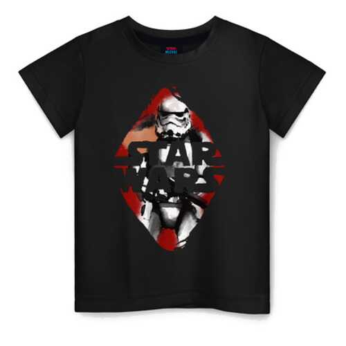 Детская футболка ВсеМайки Stormtrooper-officer хлопок, р. 164 в Кораблик