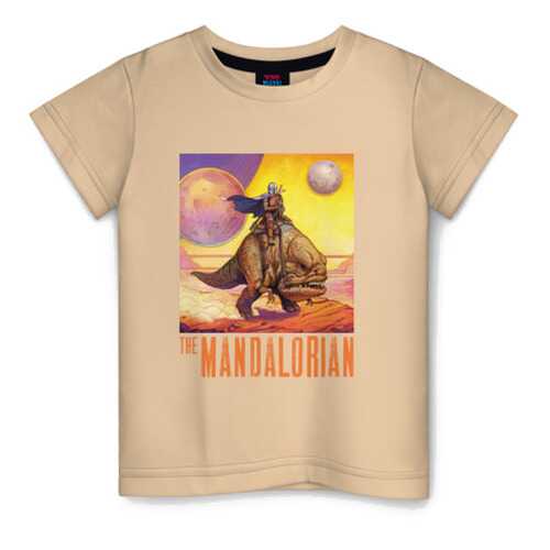 Детская футболка ВсеМайки The Mandalorian, размер 116 в Кораблик