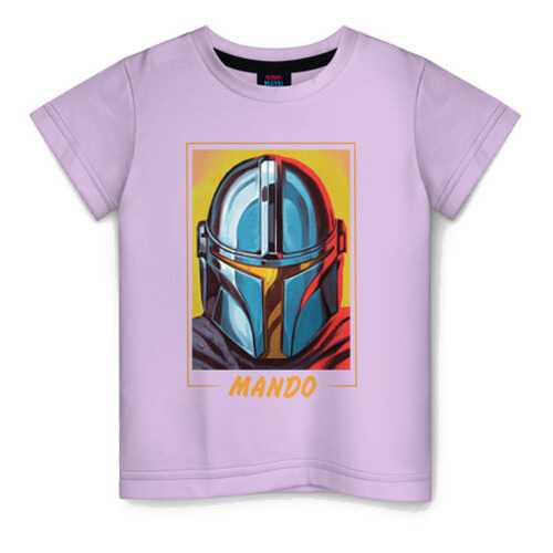 Детская футболка ВсеМайки The Mandalorian, размер 128 в Кораблик