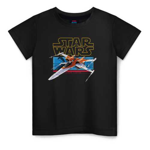 Детская футболка ВсеМайки X-Wing Fighter хлопок, р. 152 в Кораблик