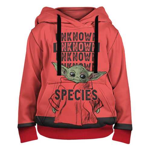 Детская толстовка ВсеМайки 3D Child Yoda, р. 170 в Кораблик