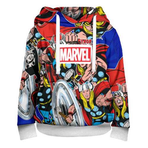 Детская толстовка ВсеМайки 3D Thor, р. 98 в Кораблик