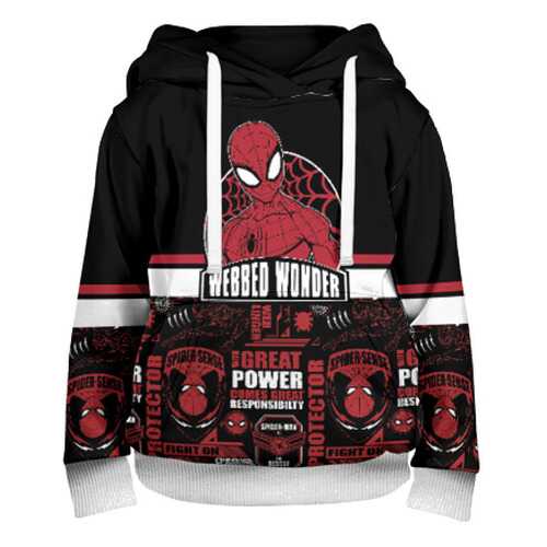 Детская толстовка ВсеМайки 3D Webbed Wonder, р. 152 в Кораблик