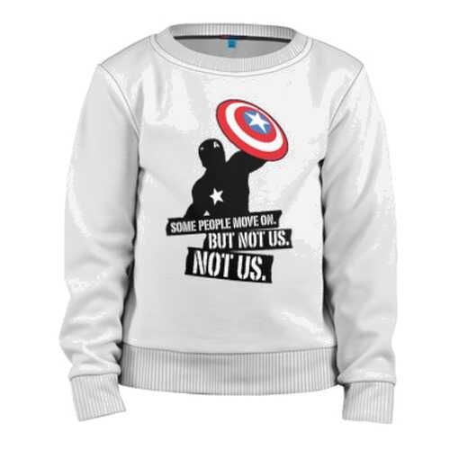 Детский свитшот ВсеМайки Captain America, р. 98 в Кораблик