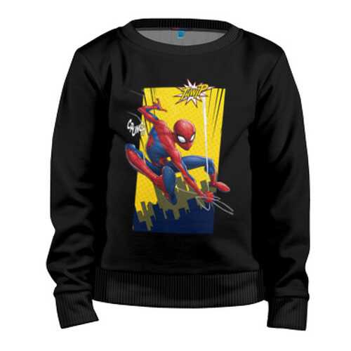 Детский свитшот ВсеМайки Comics Spider-Man, р. 140 в Кораблик