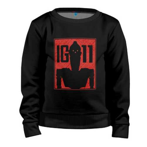 Детский свитшот ВсеМайки IG-11 The Mandalorian хлопок, размер 128 в Кораблик