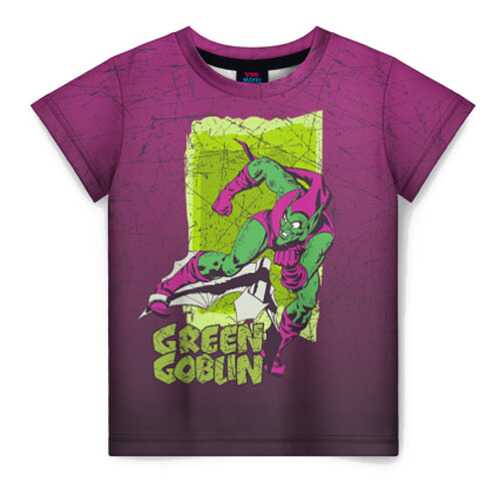 Детская футболка ВсеМайки 3D MARVEL, Green Goblin, размер 86 в Кораблик