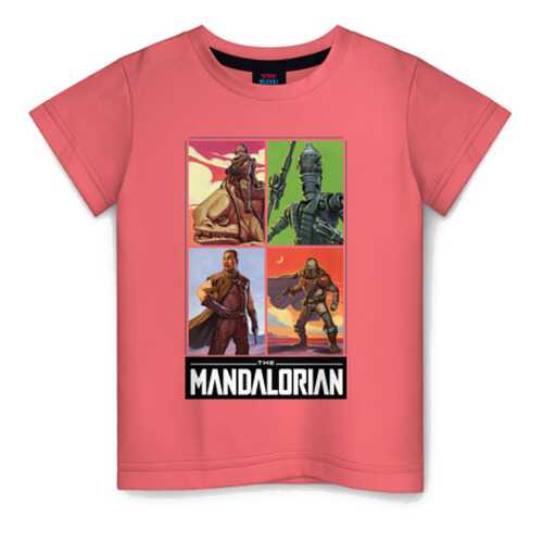 Детская футболка ВсеМайки The Mandalorian, размер 86 в Кораблик