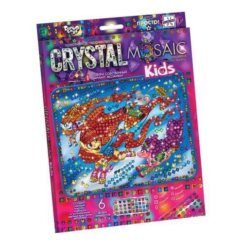 Мозаика из пайеток Danko Toys Crystal Mosaic Пони в Кораблик