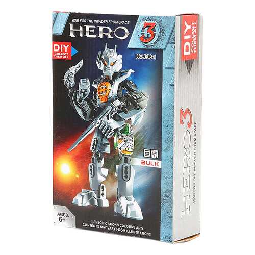 Конструктор Hero, 22*14*5,5см, BOX, арт.006-1 в Кораблик