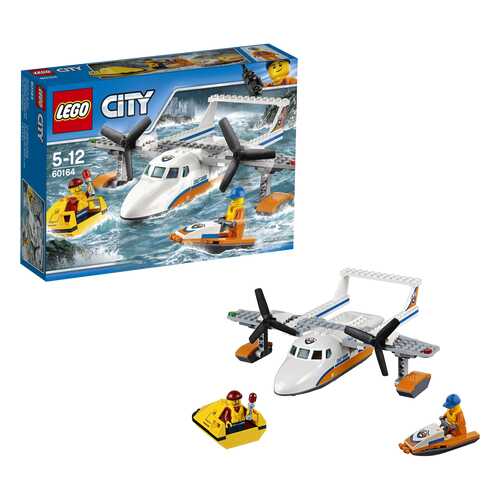 Конструктор LEGO City Coast Guard Спасательный самолет береговой охраны (60164) в Кораблик