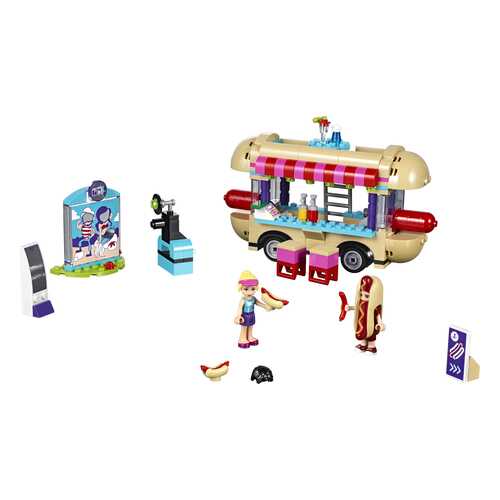 Конструктор LEGO Friends Парк развлечений: фургон с хот-догами (41129) в Кораблик