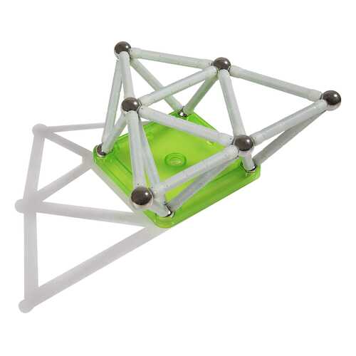 Конструктор магнитный Geomag Glow 40 элементов 330 в Кораблик