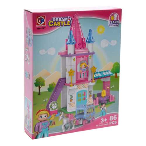 Конструктор Замок принцессы, 86 деталей Kids Home Toys в Кораблик