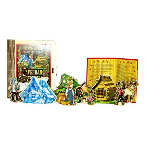 Игровой набор Нескучные игры Театр на столе. Лубяная избушка в Кораблик