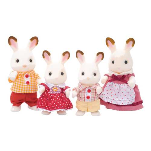 Игровой набор Sylvanian Families Семья Шоколадных Кроликов в Кораблик