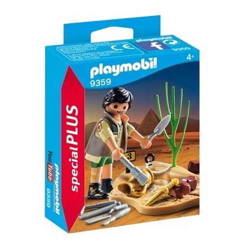 Конструктор Playmobil Экстра-набор Археолог в Кораблик