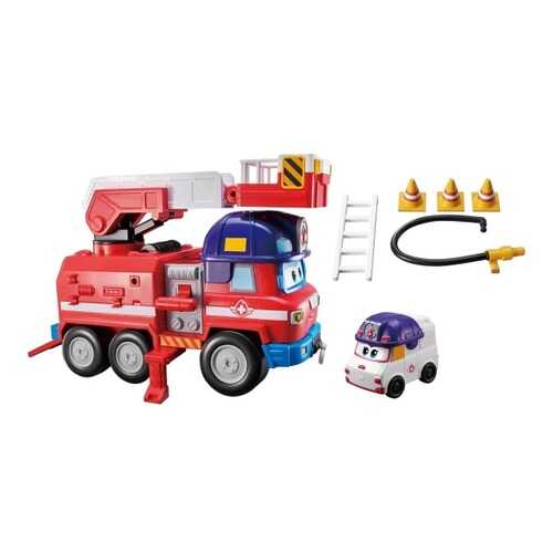 Набор Super Wings Спасатели с машиной Спарки и трансформером Зоуи, 9 см в Кораблик