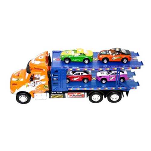 Инерционная пластиковая машинка Shenzhen toys Машиновоз 33809 в Кораблик