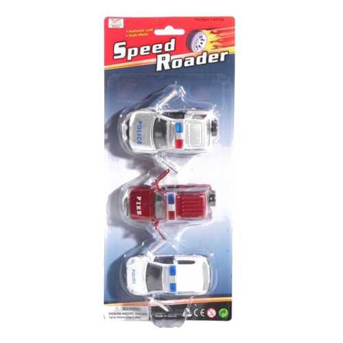 Набор машинок Speed Roader 3 шт. Gratwest А55668 в Кораблик