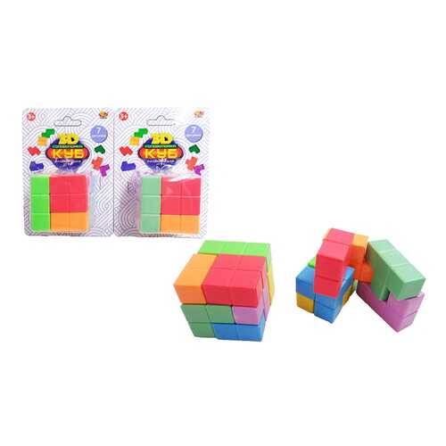 Головоломка ABtoys Куб головоломка 3D 7 деталей в Кораблик
