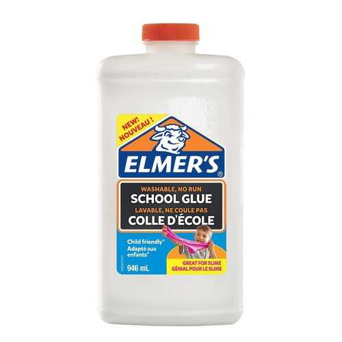 Клей для слайма Elmers School Glue белый 946 мл в Кораблик